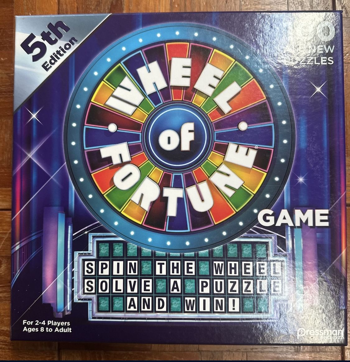 New Wheel of Fortune Game 