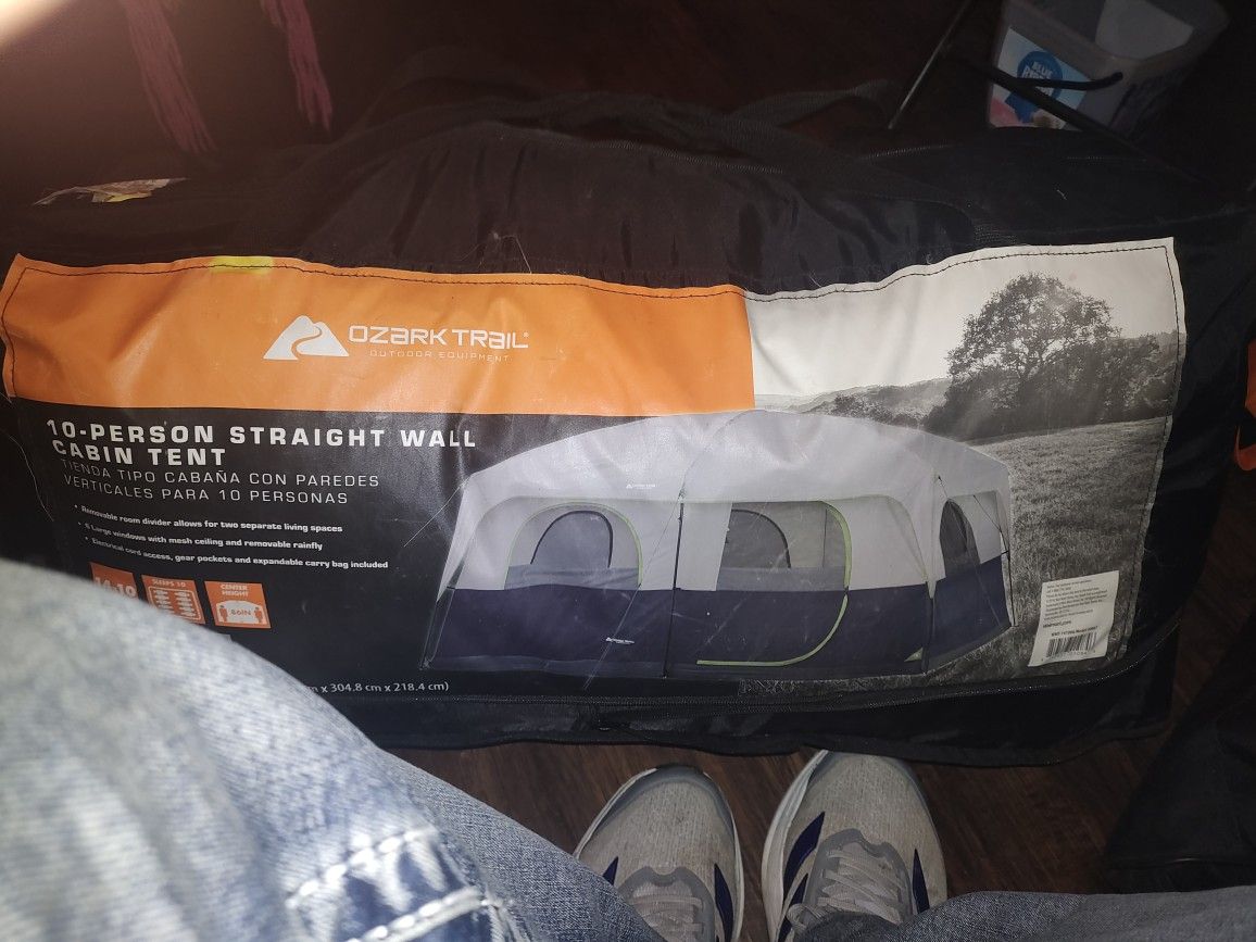 Ozark Trail 10 Man Straight Wall Tent
