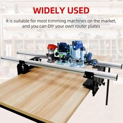 235】3-Axis 48in Router Sled for Flattening Slabs,Router Flattening Jig Height Adjustment System,Slab Flattening Jig for Woodworking,Trimming Planing M