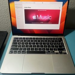 Gold MacBook Air 2022 A2681 iCloud unlocked
