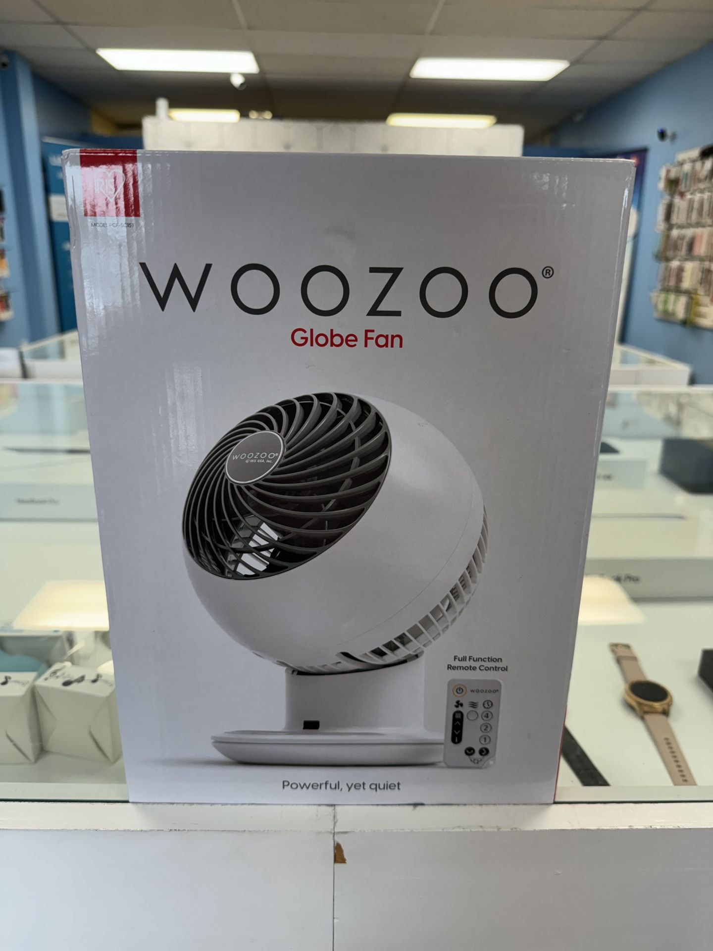 WooZoo Globe Fan PCF-SC15T Multidirectional with Remote 5 Speeds New