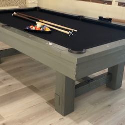 New Pool Table. Free Install. Real slate Top Billiard Tables 