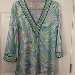 Lilly Pulitzer Blouse Size M 