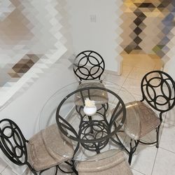Dining Set With 4 Chairs