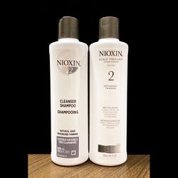 Nioxin System 2 Shampoo & Conditioner for Thinning Hair 