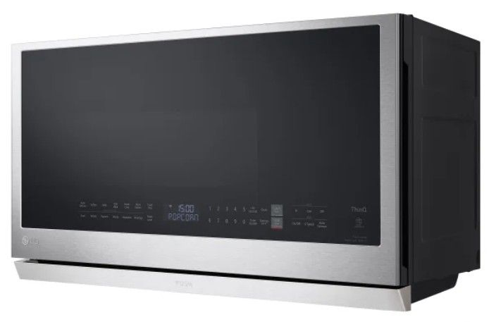 !!(NEW UNOPENED With Warranty) !!LG 2.1 cu. ft. Over-the-Range Microwave Oven with  EasyClean (MVEL2137F)  