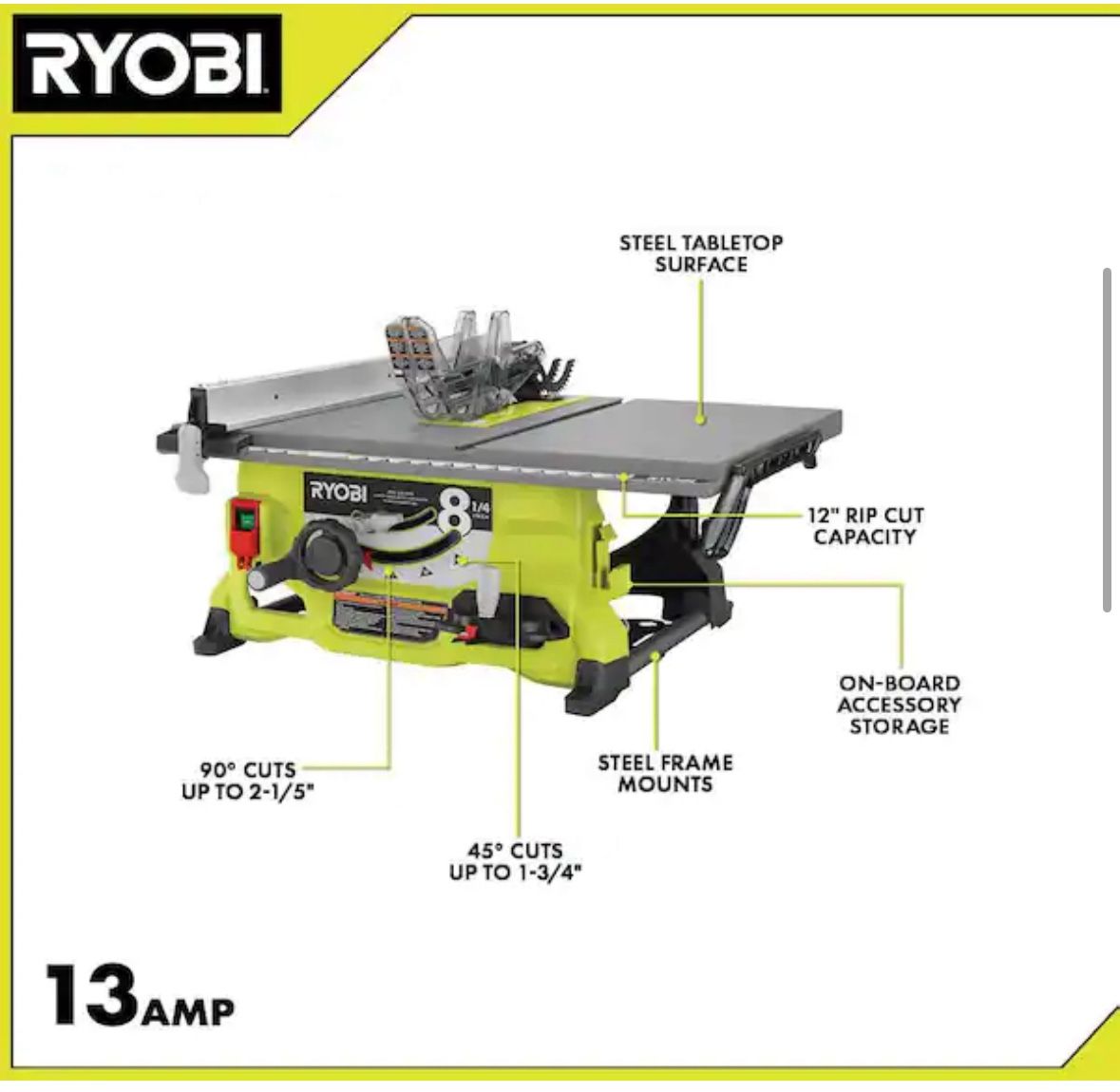 Ryobi Tablesaw