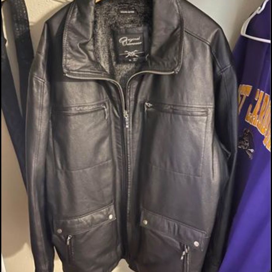 Leather Jacket For A Big & Tall Man