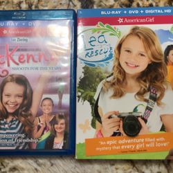 American Girl Lea & McKenna Blu-ray & DVD Ex.Condition.