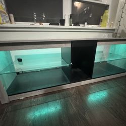 Color changing TV stand 