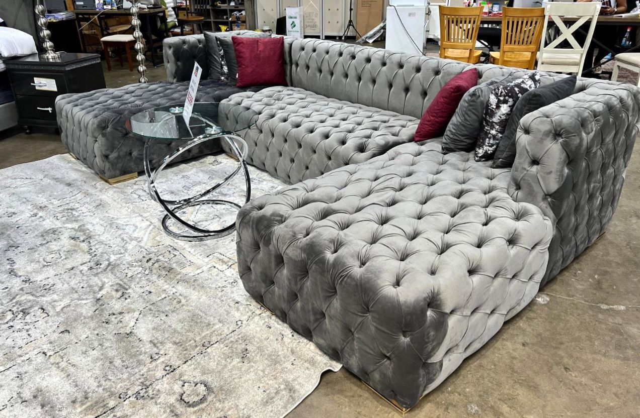 Brand new sectional sofas- 0 interest Finance available- shop now pay later- NO CREDIT NEEDED. 