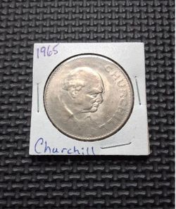 1965 Commemorative Churchill Coin