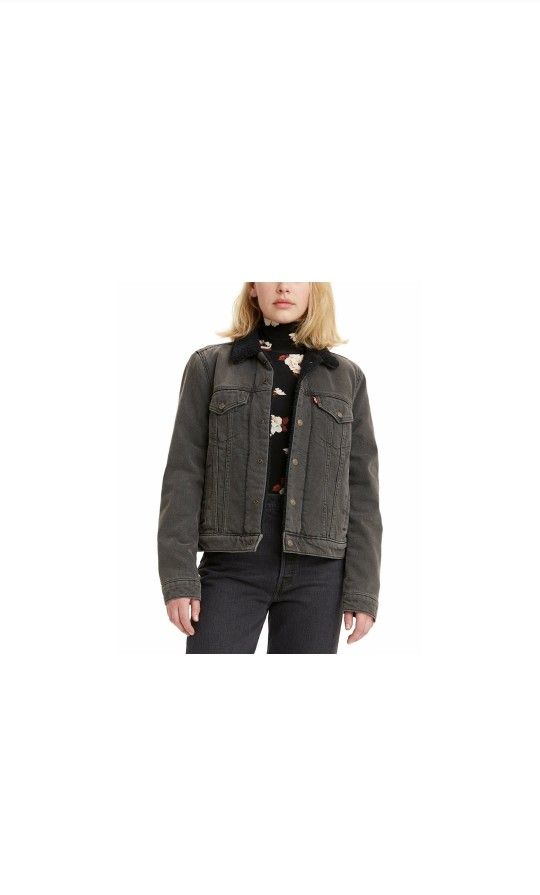 Levi's women's original Sherpa trucker jacket