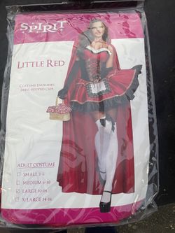 Little Red Ridding Hood Bundle Halloween Costume