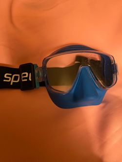 Speedo Blue Swim Snorkel Mask