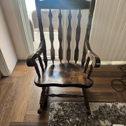 Wood Rocking Chair
