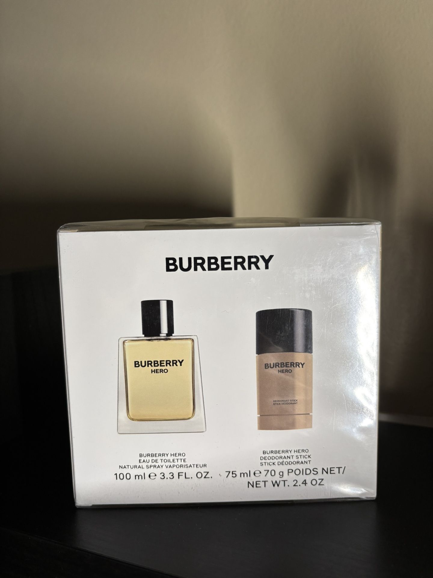 Burberry Hero EDT Set With Deodorant
