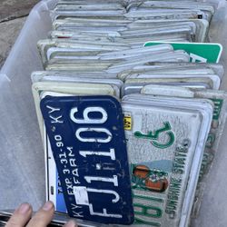 License Plate Collection Cheap