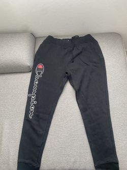 Black Champion sweats 