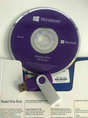 Windows 10 Professional USB DISK 64 bit