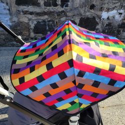 Bugaboo Cameleon Canopy-Andy Warhol