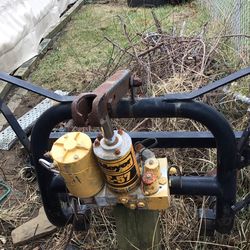Plow Frame And Pump