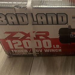 Badland Zxr 12,000lb Truck/suv Winch Brand New Still In Box Thumbnail