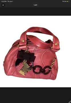Juicy Couture Vintage Pink Bowler Bag