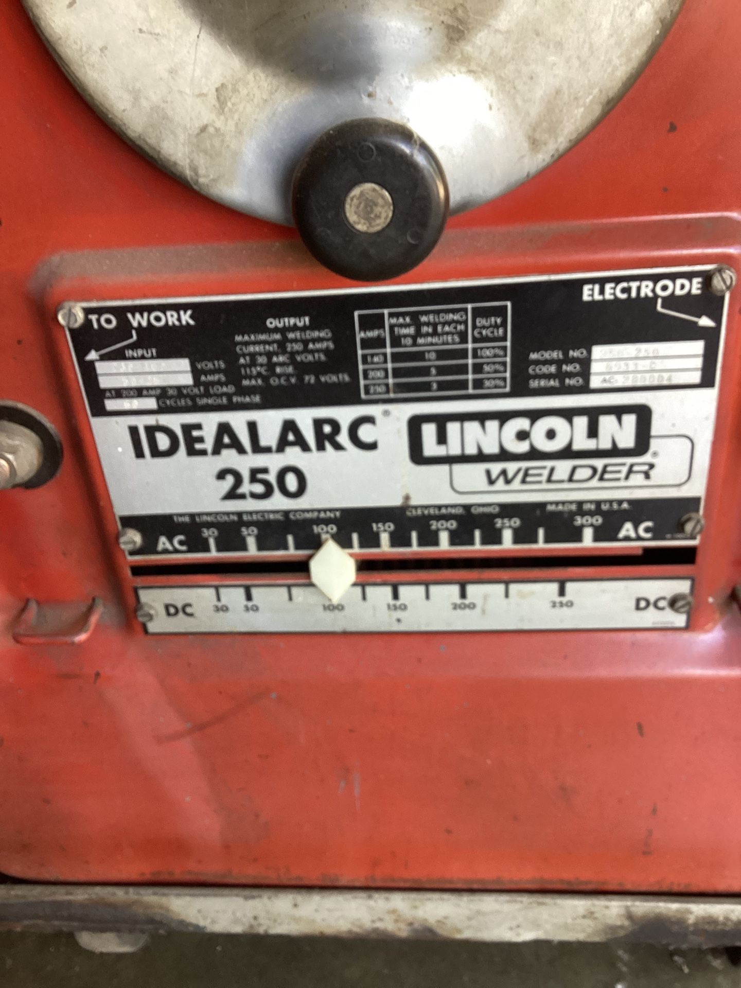 IDEALARC Lincoln Welder