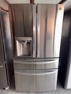 Kenmore Stainless Steel Refrigerator And Freezer