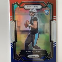 Bryce Young Red White And Blue Prizm 