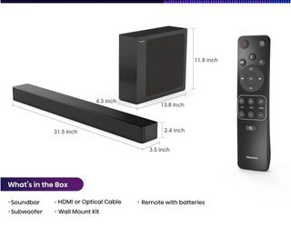 Hisense Soundbar 2.1 240w New