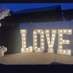 Marquee Letters And Numbers 