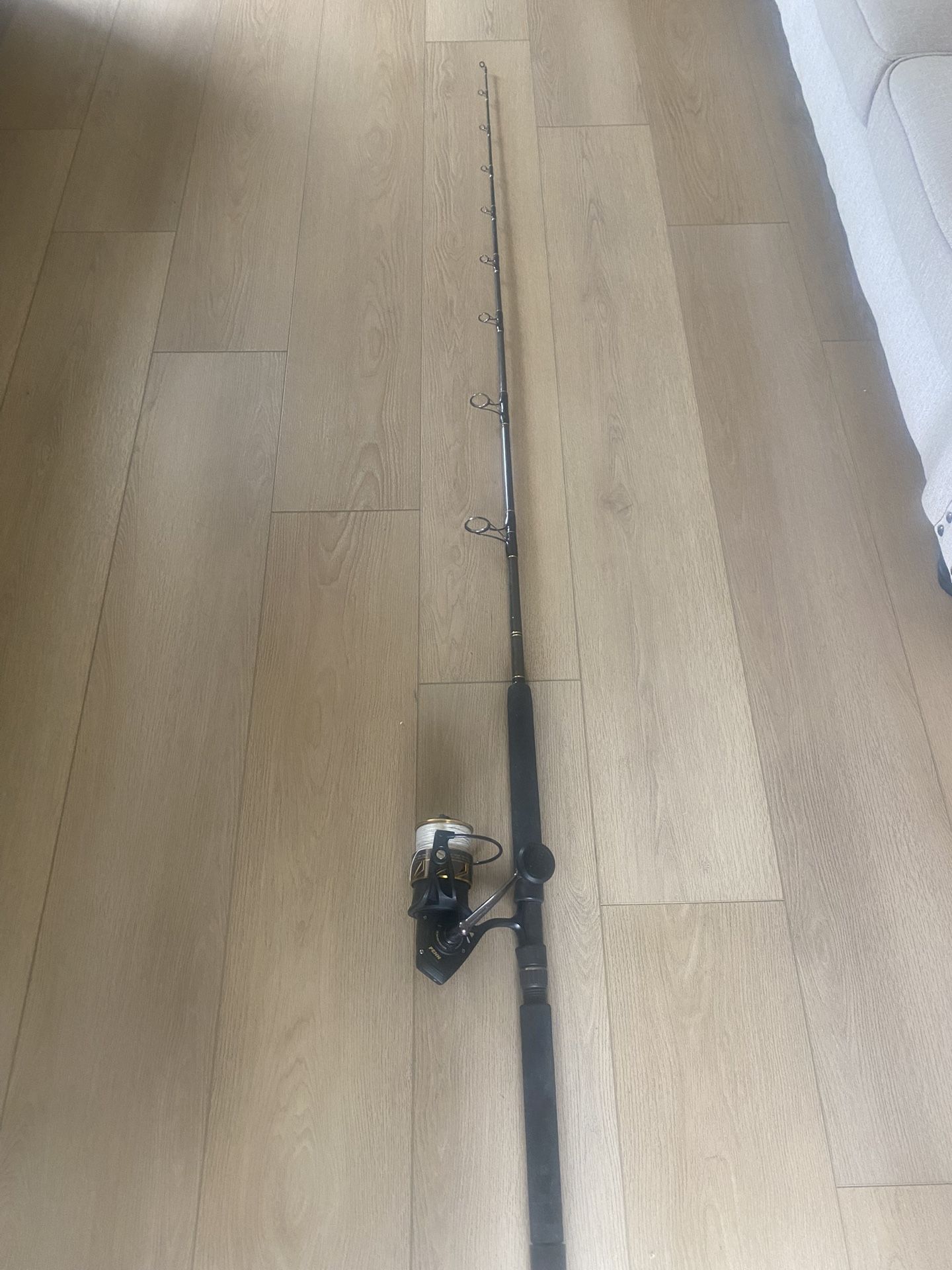 Combo Fishing Rod End reel