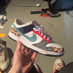 Nike Dunks “Safari Mix” Sz 9.5 Men’s / Sz11 Wmns