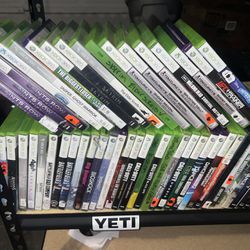 78 Xbox 360 Games For Sale 