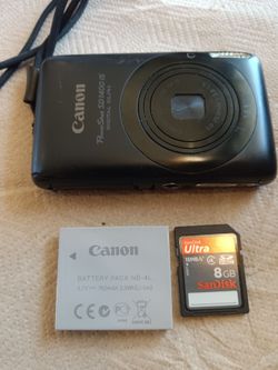 Canon poweshot SD1400IS digital camera missing charger