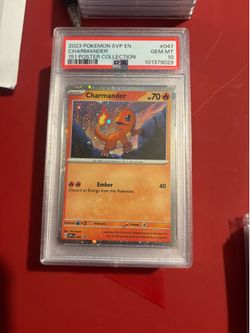 Pokémon! Charmander 151 poster collection Psa10