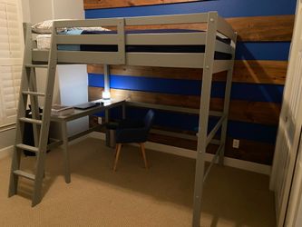 Loft Bed with Desk