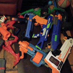 Nerf Guns! (Will Sell All For Best OFFER) 