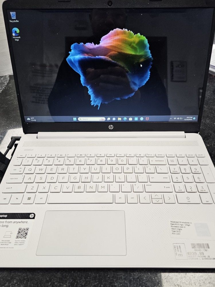 2022 HP 15 Laptop. ASK FOR RYAN. #00(contact info removed)