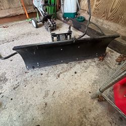 46” all season plow blade garden tractor