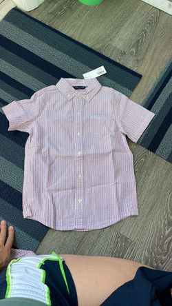 Janie and Jack Boys Striped Button-Down Shirt