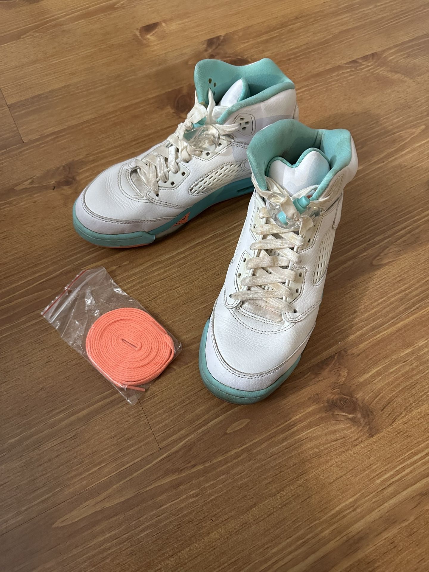 Air Jordan 5 Gs Aqua