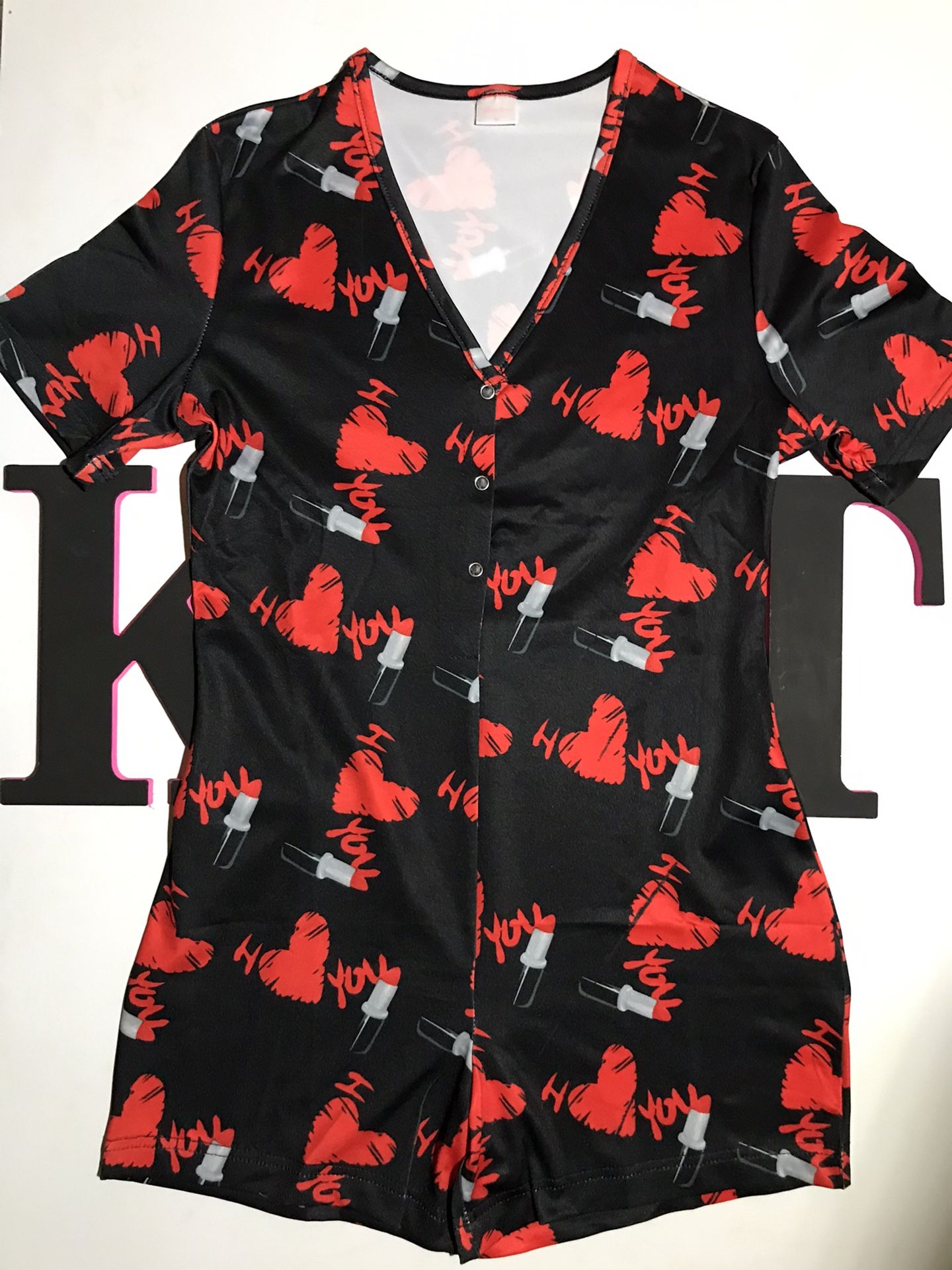 Womens I Love You Onesie