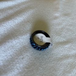 Dark Blue Chain Ring