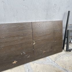 Crate and barrel dining table 79”