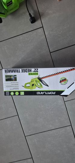 New hedge trimmer
