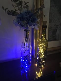 Bottle With Lights 