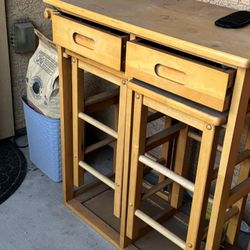 Two Person Table With Extension Leaf